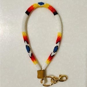 Beaded keychain